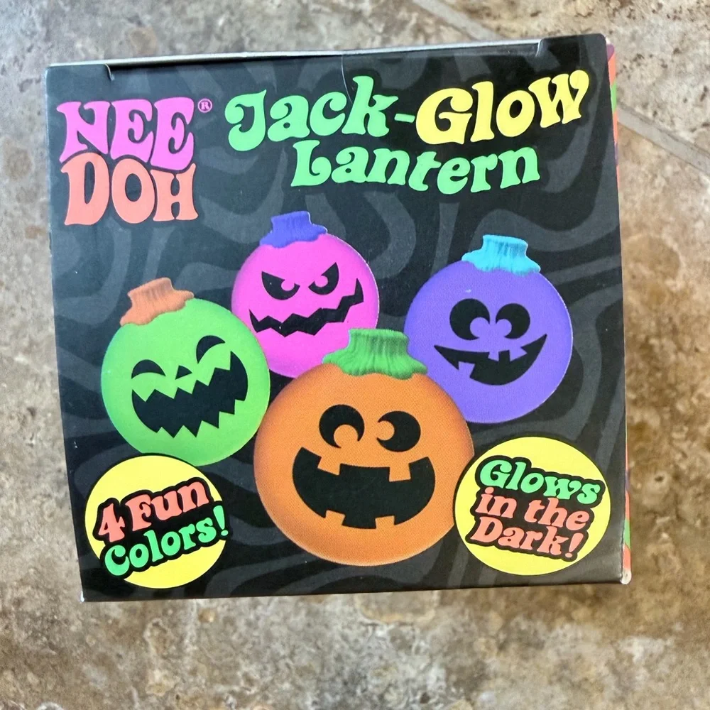 Jack-Glow Lantern FULL SET (4) - Green, Purple, Pink, Orange